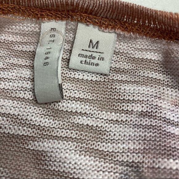 CEST. 1946, Women’s‎ Floral Open Front Vest Brown Size Medium 3 side buttons - Picture 5 of 8